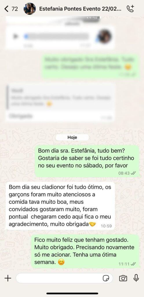 Depoimento de cliente