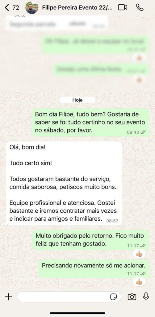 Depoimento de cliente